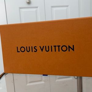 Empty LV Wallet Box w/ Ribbon